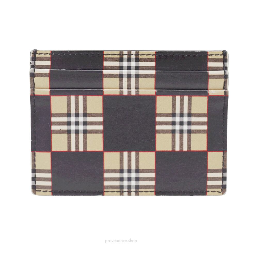 🔴 Burberry Card Holder Wallet - Nova Checker